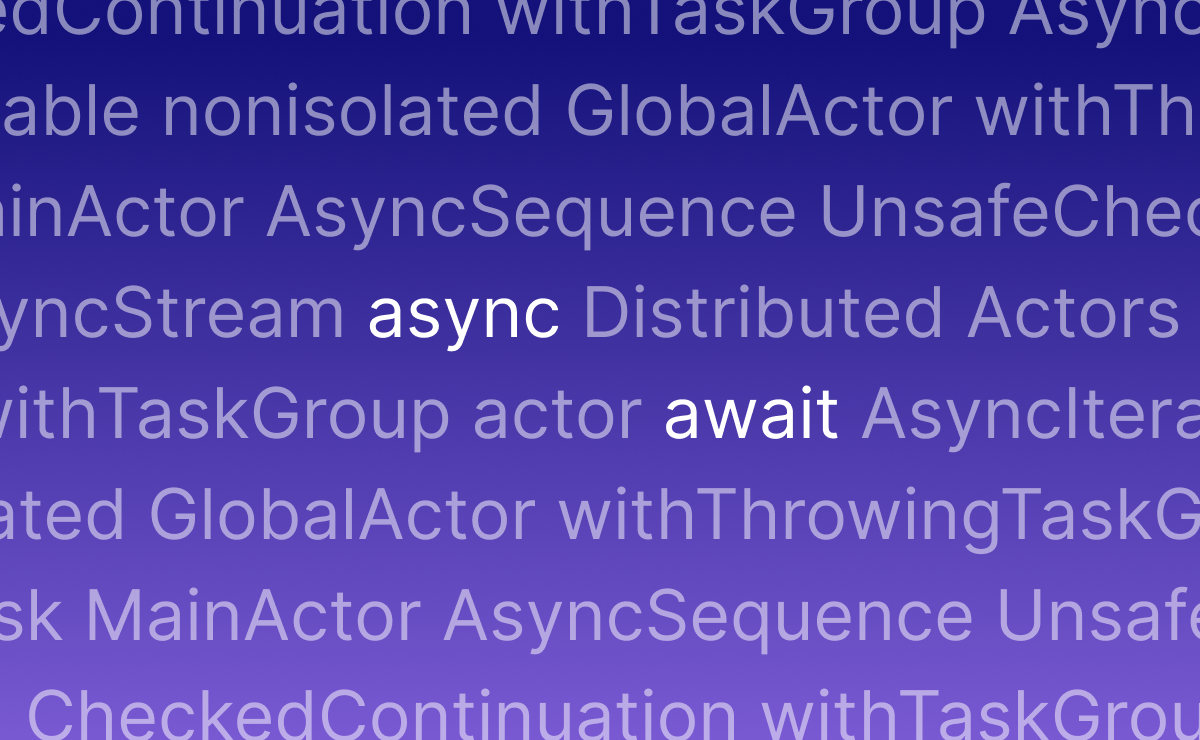 Async/await for existing iOS apps