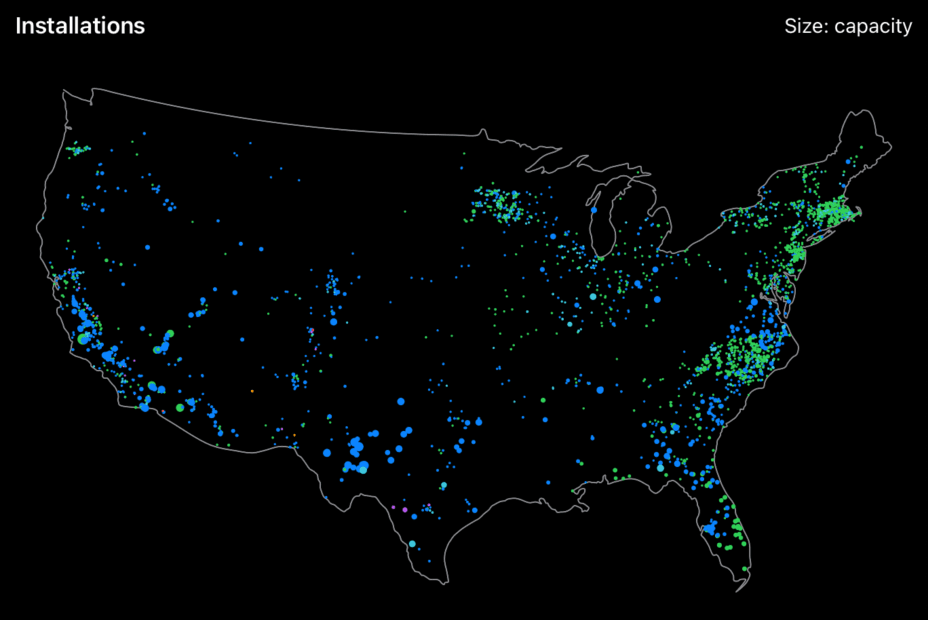 US map